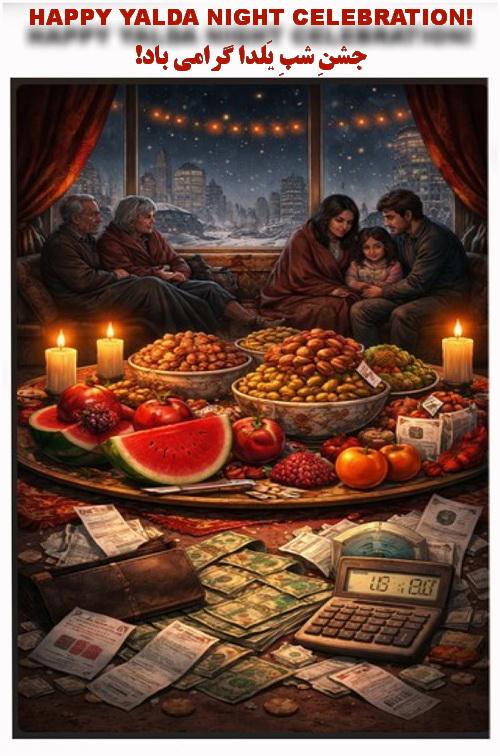جشنِ شبِ یَلدا گرامی باد!